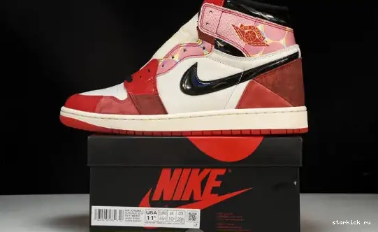 Spider-Man Retro OG 1 DV1748-601 the Spider-Verse Across High Jordan 0530